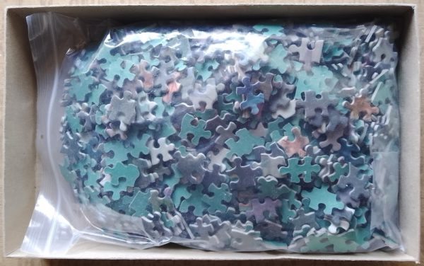 Image of the puzzle 1000, MB, The Last Supper, Complete, Picture of the bag