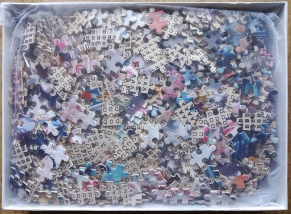 ミュージシャン YAZAWA ORIGINAL PUZZLE Project Ako Jigsaw Puzzle Yuji Moriyama BANDAI 1986 NM cond