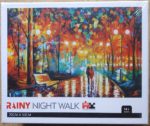 Image of the puzzle 1000, D&F, Rainy Night Walk, by Leonid Afremov, Factory Sealed, Picture of the box