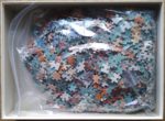 Image of the puzzle 1500, Ravensburger, After the Dip, by David Hamilton, Complete, Picture of the bag