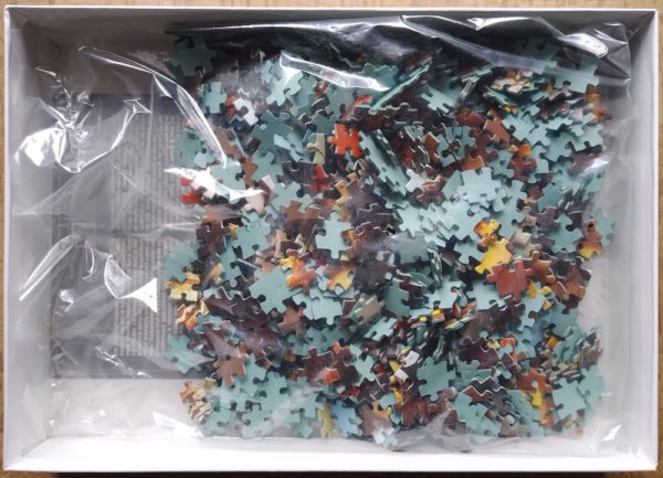 Image of the puzzle 1000, Nathan, Narcissus' Metamophosis, by Salvador Dalí, Sealed Bag, Picture of the bag