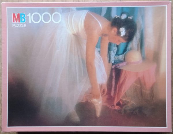 Image of the puzzle 1000, MB, Ballerina, by Chris Nikolson, Complete, Picture of the box