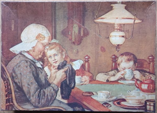 Image of the puzzle 750, JB, Nothing is Forgotten, by Cornelis Jetses, Complete, Picture of the box