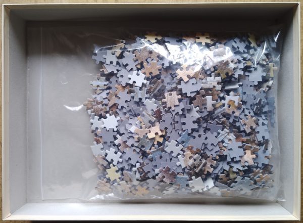 Image of the puzzle 1000, PTZ, Ducklings, by Astrid, Complete, Picture of the bag