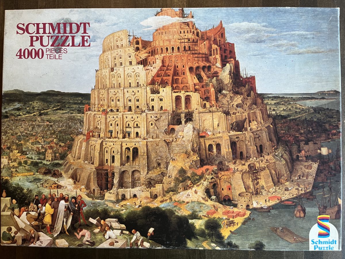 Puzzle 4000 pièces : La Tour de Babel, Pieter Bruegel - Ks Games - Rue des  Puzzles