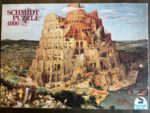 Image of the puzzle 4000, Schmidt, The Tower of Babel, Pieter Bruegel, Sealed Bag, Picture of the box