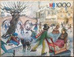 Image of the puzzle 1000, MB, Skating, Complete, Picture of the box