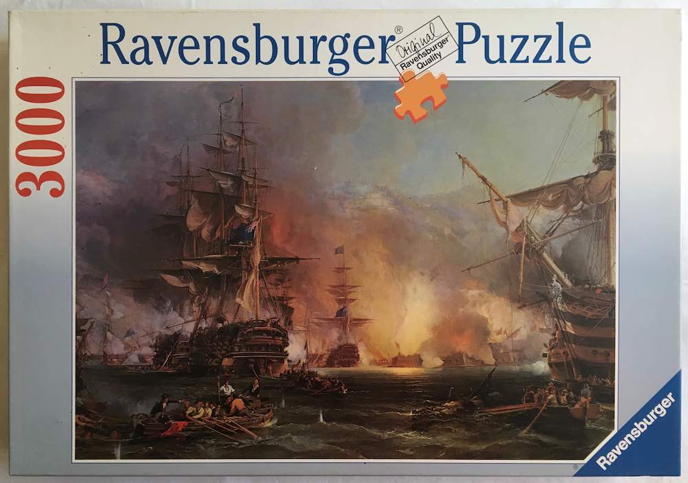 3000, Ravensburger, Bombardment of Algiers, Chambers - Rare Puzzles