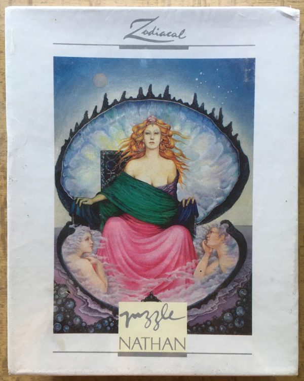 Image of the puzzle 500, Nathan, Gemini, Linda & Roger Garland, Factory Sealed, Picture of the box