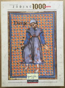 Image of the puzzle 1000, Nathan, Virgo, by Christian André, Complete, Picture of the box