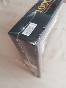 Image of the puzzle 1000, Clementoni, Sunflowers, by Vincent van Gogh, Factory Sealed, Picture of the corner