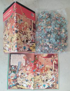 Image of the puzzle 1500, Heye, Spaghetti della Mamma, by Marino Degano, Sealed Bag, Picture of the bag