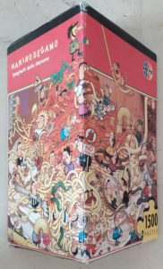 Image of the puzzle 1500, Heye, Spaghetti della Mamma, by Marino Degano, Sealed Bag, Picture of the box