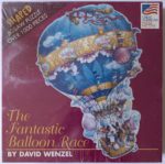 Image of the puzzle 1000, Great American Puzzle Factory, The Fantastic Balloon Race, by David Wenzel, Factory Sealed, Picture of the box