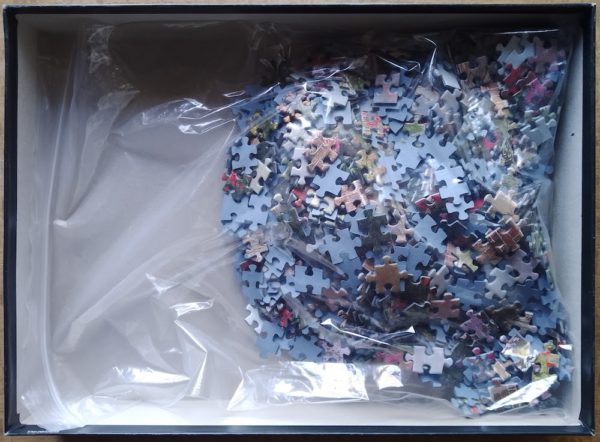 Image of the puzzle 1000, Schmidt, The Victorian Garden, by Thomas Kinkade, Complete, Picture of the bag