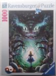 Image of the puzzle 1000, Ravensburger, Adventures with Alice, by Jonas Jödicke, Factory Sealed, 2022-10-04, Picture of the box