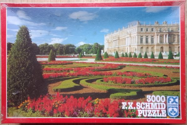 Image of the puzzle 3000, F.X. Schmid, Château de Versailles, France, Factory Sealed, Picture of the box