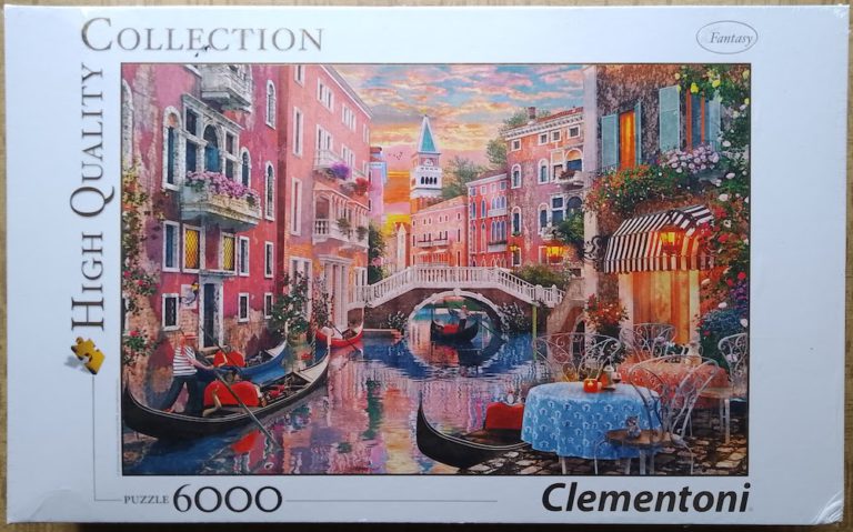 6000, Clementoni, Venice Evening Sunset - Rare Puzzles