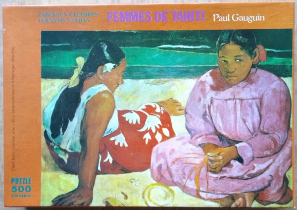 Image of the puzzle 500, Nathan, Women of Tahiti, by Paul Gauguin, Complete, Picture of the box