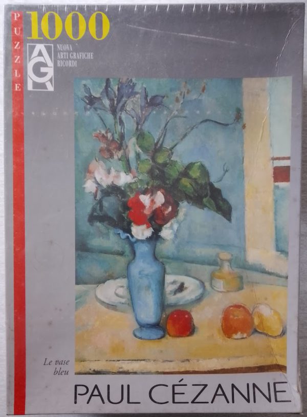 Image of the puzzle 1000, Ricodi, The Blue Vase, by Paul Cézanne, Factory Sealed, Picture of the box