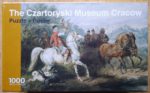 Image of the puzzle 1000, Czartoryski Museum, The Hunting with Falcon, by Juliusz Kossak, Factory Sealed, Picture of the box