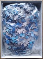 Image of the puzzle 1000, Express Gifts, The Road to Christmas, by Bill Bell, Complete, Picture of the bag