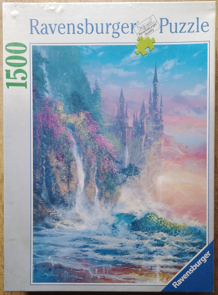 1500, Ravensburger, Castle at the Seaside - Rare Puzzles