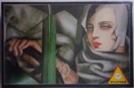 Image of the puzzle 1000, Piatnik, Driven, Tamara de Lempicka, Factory Sealed, Picture of the box