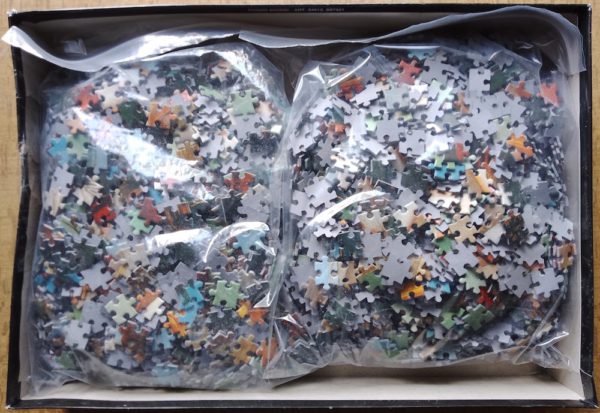 Image of the puzzle 4000, Clementoni, The Birth of Venus, by Sandro Botticelli, Incomplete, Picture of the bag