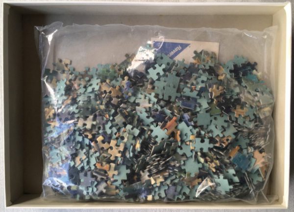 Image of the puzzle 1000, Ravensburger, The Barque, by Édouard Manet, Sealed Bag, Picture of the bag