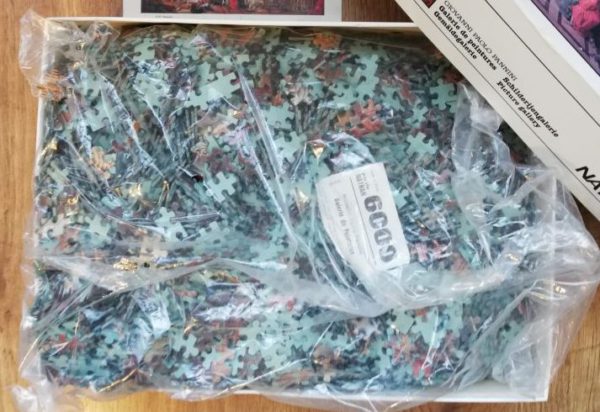 Image of the puzzle 6000, Nathan, Picture Gallery, by Giovanni Paolo Panini, Factory Sealed, Picture of the bag