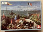 Image of the puzzle 4000, Nathan, Terrace at Sainte-Adresse, by Claude Monet, Sealed Bag, Picture of the box