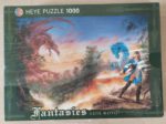 Image of the puzzle 1000, Heye, Attack, by Luis Royo, Factory Sealed, Picture of the box