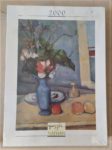 Image of the puzzle 2000, Nathan, The Blue Vase, Paul Cézanne, Factory Sealed, Picture of the box