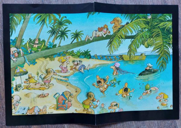 Image of the puzzle 750, Heye, The Beachies, Jean-Jacques Loup, Sealed Bag, Picture of the poster