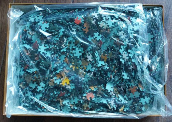 Image of the puzzle 5000, Jumbo, Night Watch Alive, Sealed Bag, Picture of the bag