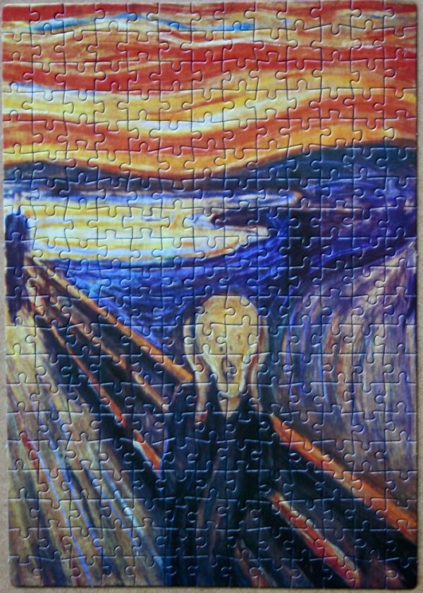 Image of the puzzle 260, Clementoni, The Scream, by Edvard Munch, Complete, Picture of the puzzle
