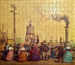 Image of the puzzle 350, Ravensburger, De Arend, Amsterdam, 1839, Complete, Picture of the puzzle