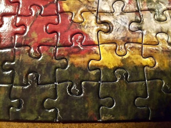 Image of the puzzle 500, Perre, Cecilia, John William Waterhouse, Complete, Detail of the puzzle