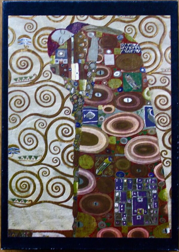 Image of the puzzle 500, Piatnik, Fulfillment, Gustav Klimt, Complete, Picture of the box