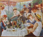 Image of the puzzle 750, MB, Luncheon of the Boating Party, by Pierre-Auguste Renoir, Complete, Picture of the puzzle