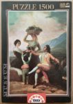 Image of the puzzle 1500, Educa, The Grape Harvest, Complete, Picture of the box