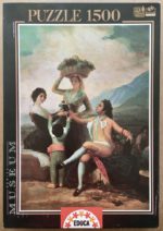 Image of the puzzle 1500, Educa, The Grape Harvest, Complete, Picture of the box