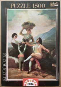 Image of the puzzle 1500, Educa, The Grape Harvest, Complete, Picture of the box