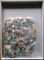 Image of the puzzle 750, Ravensburger, Dutch Sailing Ship, by Pieter Mortier, Sealed Bag, Picture of the bag