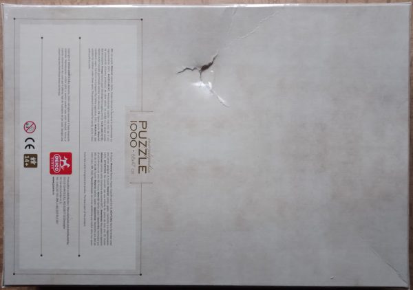 Image of the puzzle 1000, Deico, Encyclopedia, by Adolphe Philippe Millot, Factory Sealed, Picture of the back
