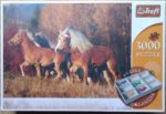 Image of the puzzle 3000, Trefl, Horses, by Edyta Trojańska-Koch, Factory Sealed, Picture of the box