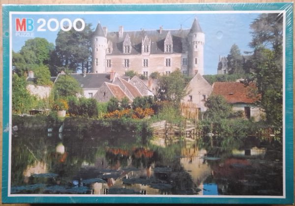 Image of the puzzle 2000, MB, French Château, Factory Sealed, Picture of the box