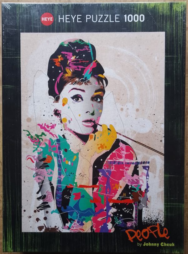 Image of the puzzle 1000, Heye, Audrey, Johnny Cheuk, Factory Sealed, Picture of the box