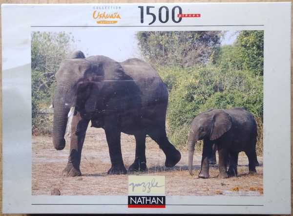 Image of the puzzle 1500, Nathan, Botswana, by Georges Bosio, Factory Sealed, Picture of the box